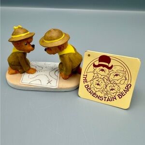Vintage Berenstain Bears Bear Scouts Figurine 1983